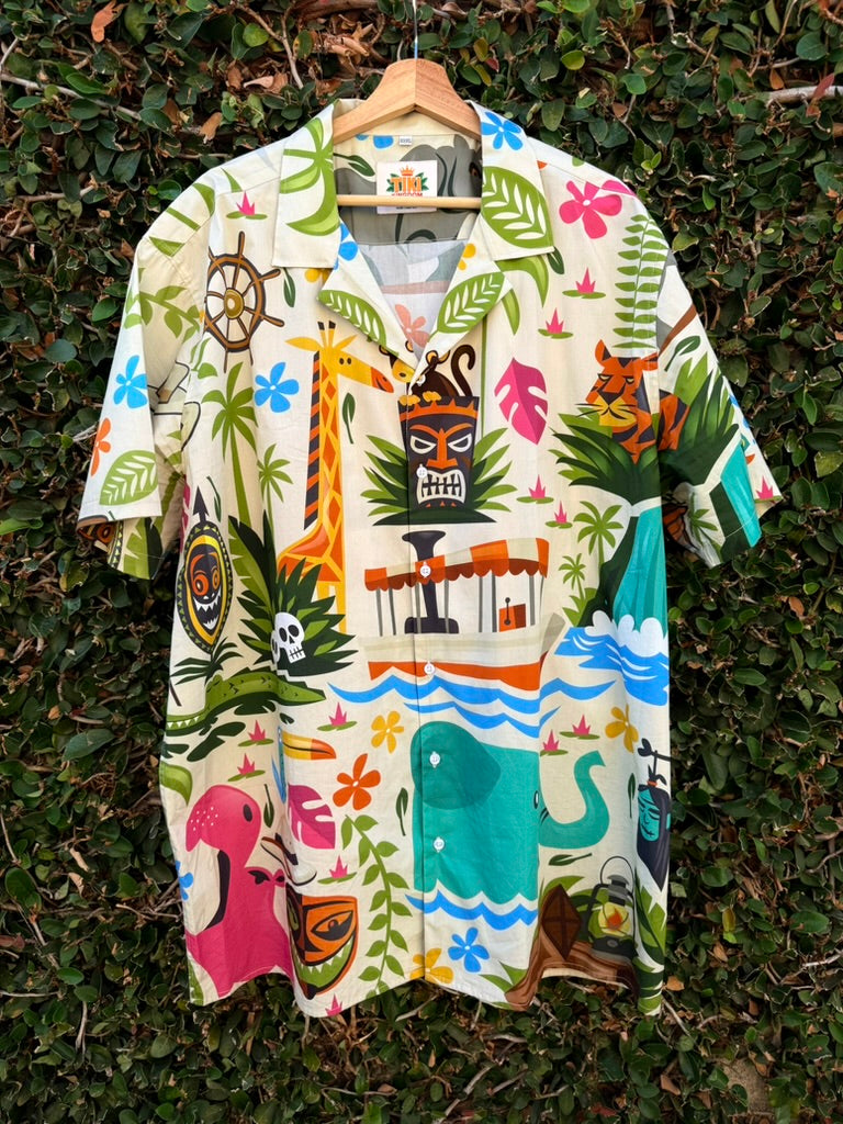 Backside of Tiki