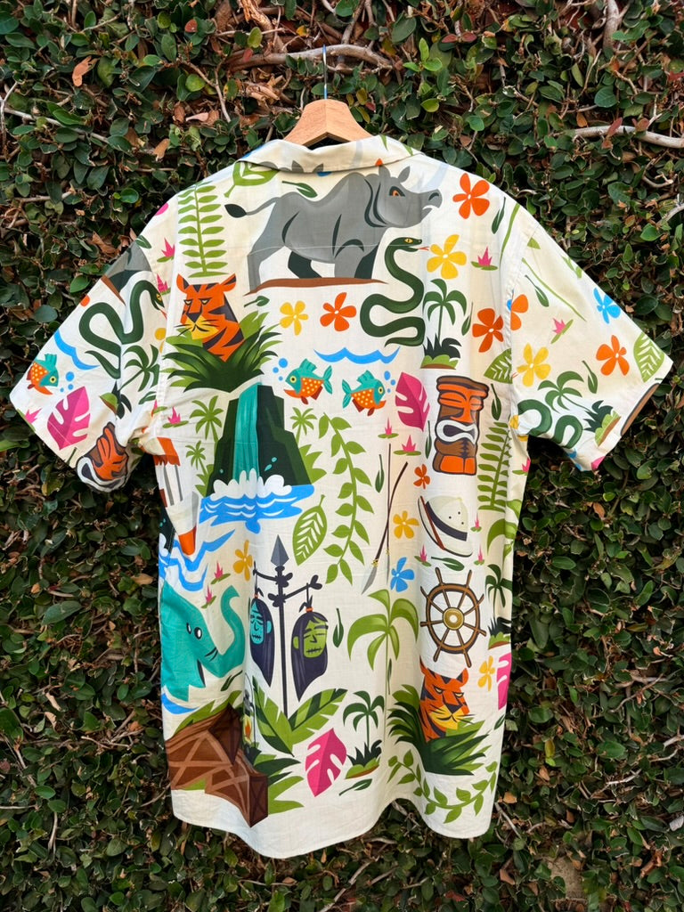 Backside of Tiki